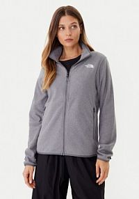 Bluza z polaru The North Face szara damska Polar