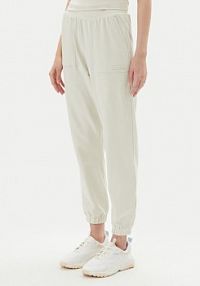 Spodnie dresowe EA7 Emporio Armani beżowe damskie 7W000480 AF13135 U1112  Regular Fit