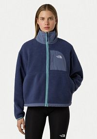 Bluza z polaru The North Face niebieska damska Polar