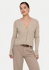 Kardigan ONLY brązowy Katia 15310902  Regular Fit