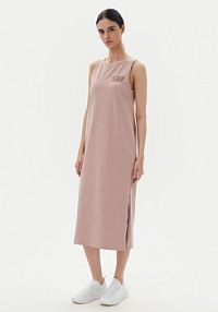 Sukienka codzienna EA7 Emporio Armani różowa 