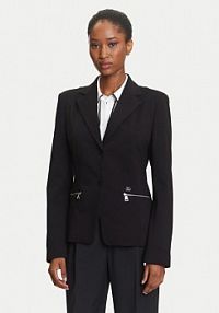 Żakiet KARL LAGERFELD czarny Marynarka
