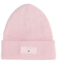 Czapka zimowa Tommy Jeans różowa damska 