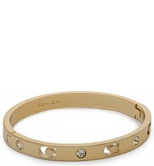 Bransoletka Coach złota 