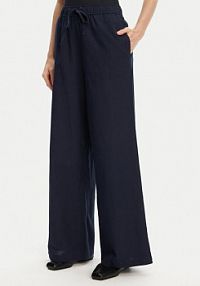 Spodnie eleganckie Mustang granatowe damskie Materiałowe