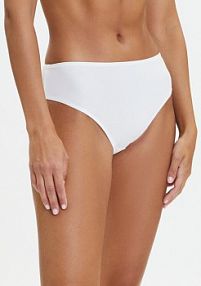 Figi Hunkemöller białe Klasyczne z wysokim stanem