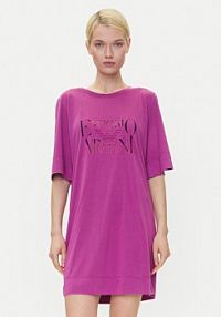 Sukienka codzienna Emporio Armani różowa 