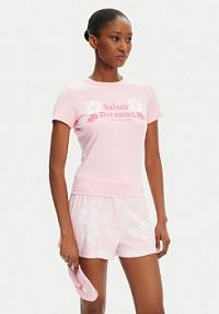 Piżama Juicy Couture różowa damska 