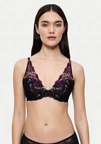 Biustonosz Triumph czarny Z fiszbiną