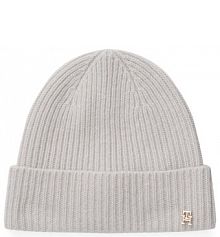 Czapka zimowa Tommy Hilfiger szara damska 