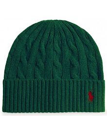 Czapka z daszkiem Polo Ralph Lauren zielona damska 