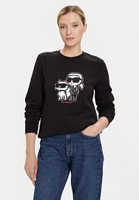 Bluza przez głowę KARL LAGERFELD czarna 
