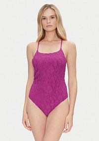 Strój kąpielowy Emporio Armani różowy 