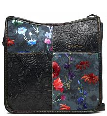 Torebka listonoszka Laura Vita czarna 