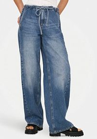 Jeansy ONLY niebieskie damskie Pennie 15359088  Wide Leg