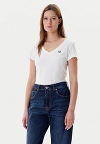 T-shirt Mustang biały damski 