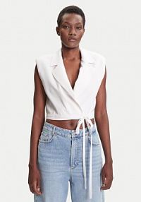 Kamizelka ACCESS FASHION biała damska 