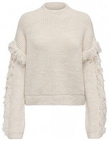 Sweter ONLY beżowy damski 