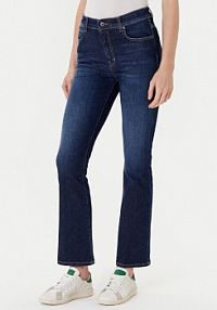 Jeansy Weekend Max Mara granatowe damskie 