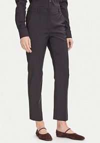 Spodnie eleganckie Weekend Max Mara czarne damskie Materiałowe