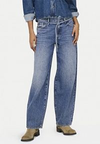 Jeansy ONLY niebieskie damskie Gianna 15325796  Balloon Fit