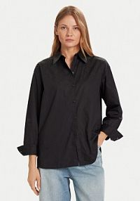 Koszula Calvin Klein Jeans czarna damska 