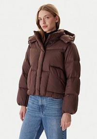 Kurtka puchowa Levis brązowa damska Levi's®