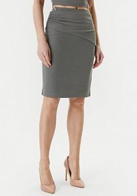 Spódnica mini Guess zielona W5YD64 KAQL2  Regular Fit