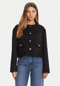 Kurtka przejściowa Tommy Hilfiger czarna damska 