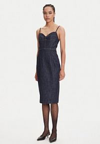 Sukienka jeansowa Miss Sixty granatowa 