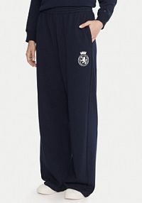 Spodnie dresowe Tommy Hilfiger granatowe damskie 