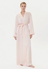 Szlafrok Guess różowy damski O5BX06 WH9C2