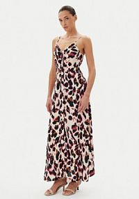 Sukienka letnia YAS beżowa 