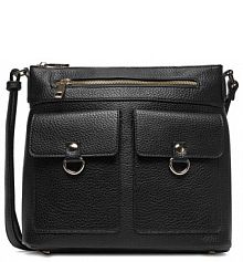 Torebka listonoszka Lasocki czarna 