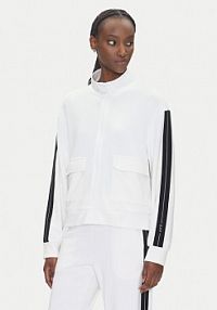 Bluza rozpinana EA7 Emporio Armani biała damska 7W000171 AF12643 U0002  Regular Fit