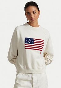 Bluza przez głowę Polo Ralph Lauren biała 