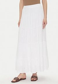 Spódnica maxi ONLY biała Chaira 15346834  Regular Fit