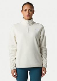 Bluza z polaru The North Face beżowa damska Polar