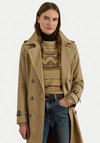 Trencz LAUREN RALPH LAUREN beżowy 