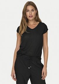 T-shirt ONLY czarny damski 