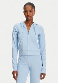 Bluza rozpinana Juicy Couture niebieska damska 
