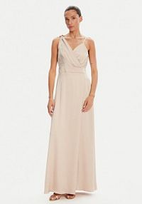 Sukienka wieczorowa Rinascimento beżowa 