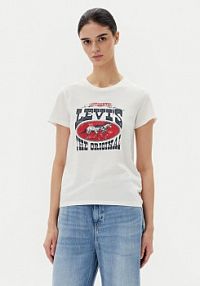 T-shirt Levis biały damski Levi's®  Perfect 17369-3022  Standard Fit