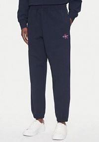 Spodnie dresowe Calvin Klein Jeans granatowe damskie 