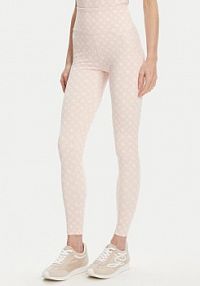 Legginsy Guess różowe damskie 