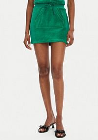 Spódnica mini Juicy Couture zielona 