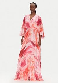 Sukienka wieczorowa ACCESS FASHION różowa 