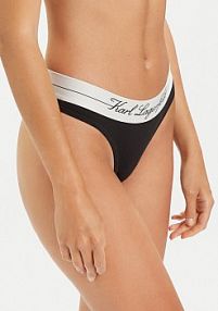 Stringi KARL LAGERFELD czarne 