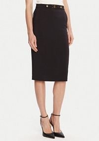 Spódnica ołówkowa Elisabetta Franchi czarna GO-137-56E2-V320  Regular Fit