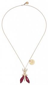Naszyjnik Patrizia Pepe czerwony 